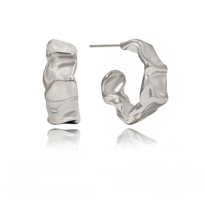 Creolen in Knitteroptik