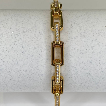 Kettenarmband Zirkon