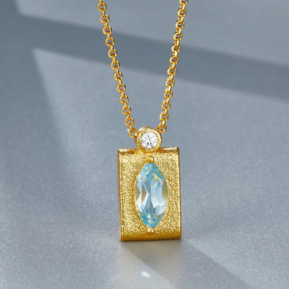 Kette Topaz Sterling Silber