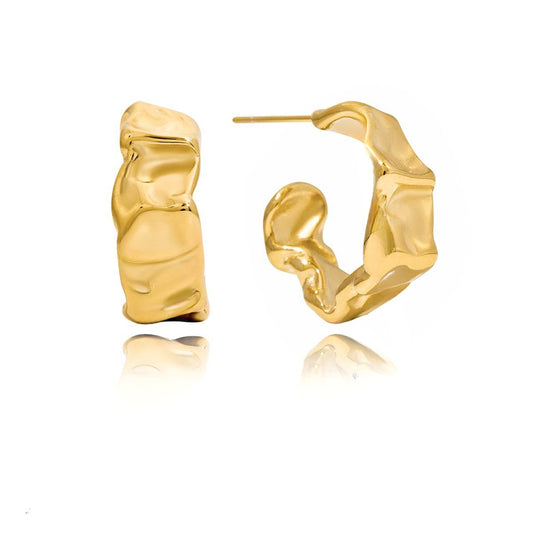 Creolen in Knitteroptik