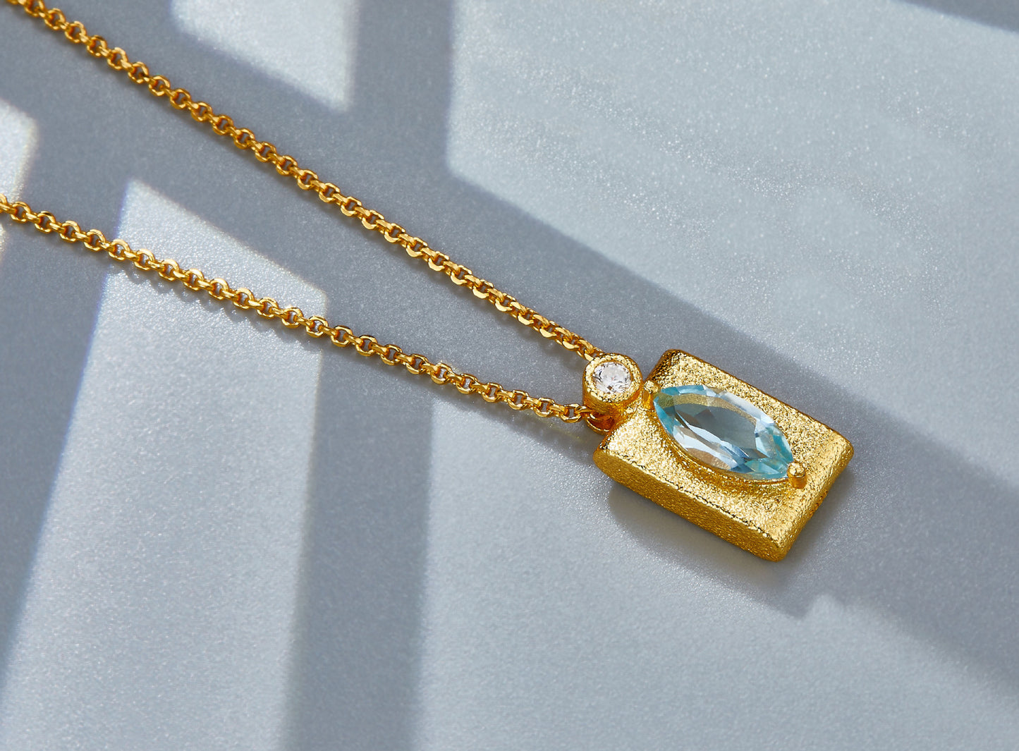 Kette Topaz Sterling Silber