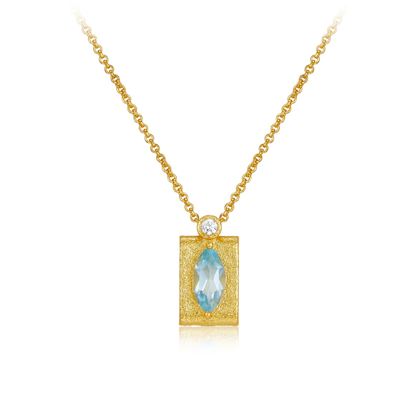 Kette Topaz Sterling Silber