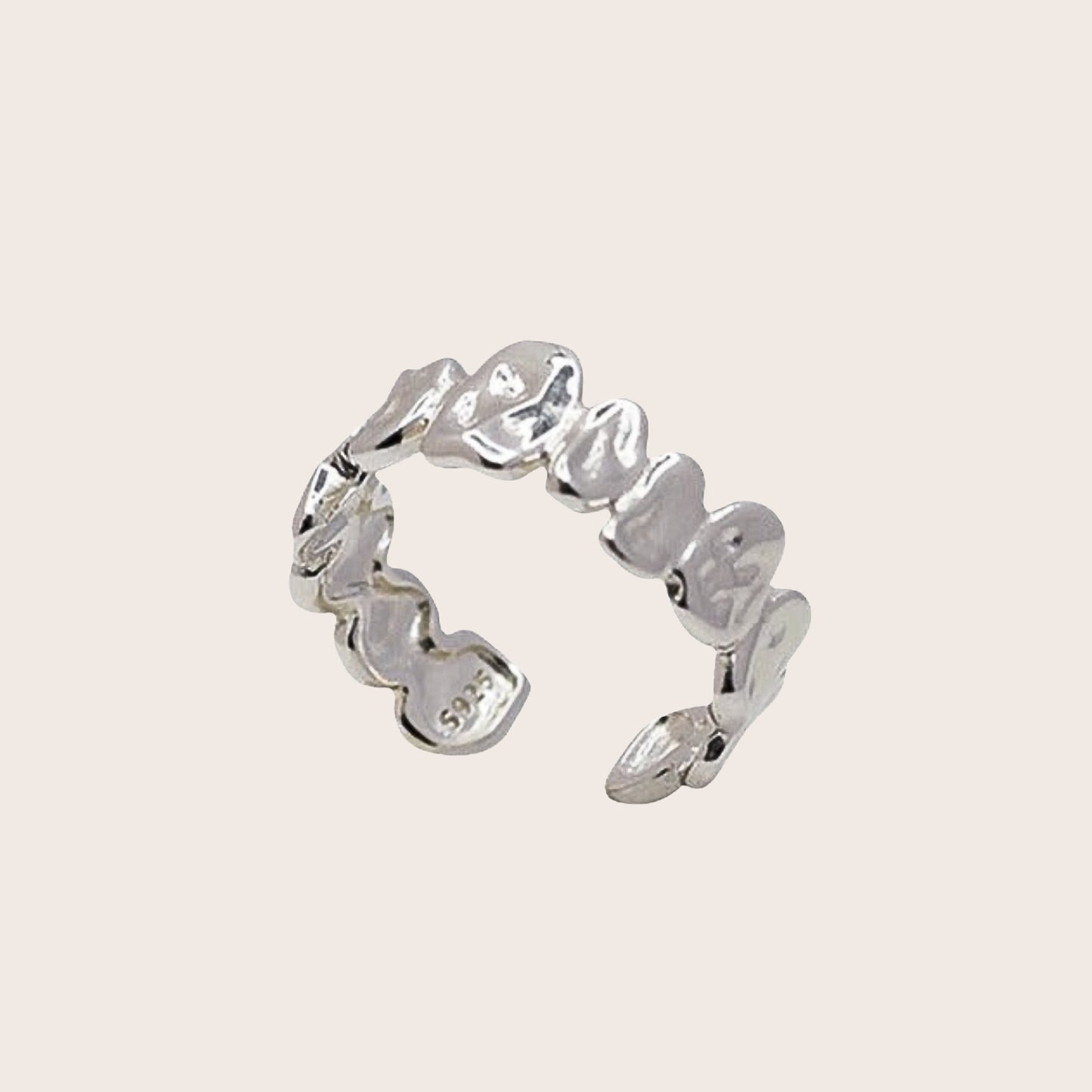 Ring Shape Sterling Silber
