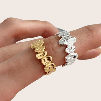 Ring Shape Sterling Silber