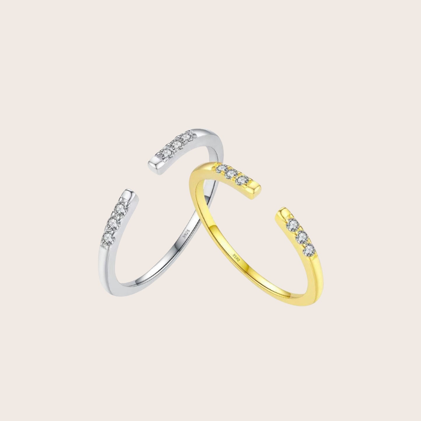 Ring Sparkle Sterling Silber