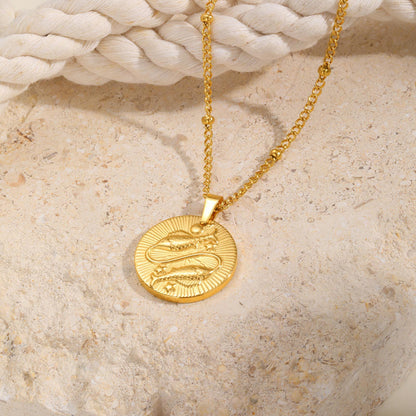 Halskette mit Sternzeichen-Anhänger